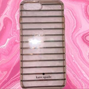 Gold Kate Spade iPhone 6 Plus case